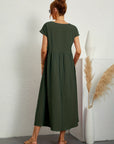 Sophie | Lockeres Hemdblusenkleid mit Knöpfen