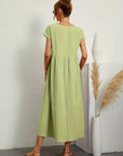 Sophie | Lockeres Hemdblusenkleid mit Knöpfen