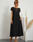 Sophie | Lockeres Hemdblusenkleid mit Knöpfen