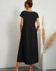 Sophie | Lockeres Hemdblusenkleid mit Knöpfen