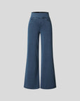 Mirella | Bequeme High-Waist Jeans mit weitem Bein