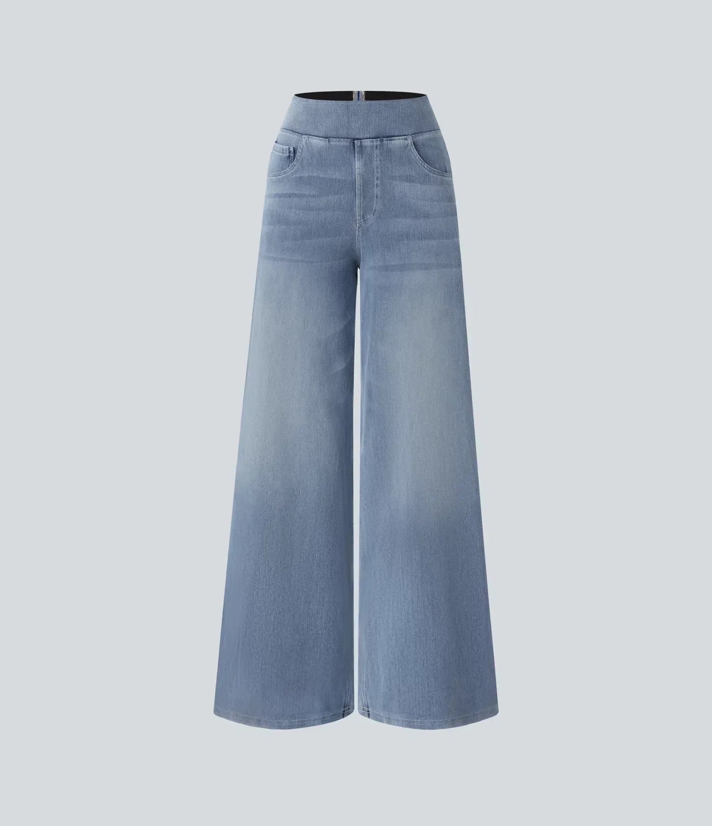Mirella | Bequeme High-Waist Jeans mit weitem Bein
