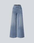 Mirella | Bequeme High-Waist Jeans mit weitem Bein