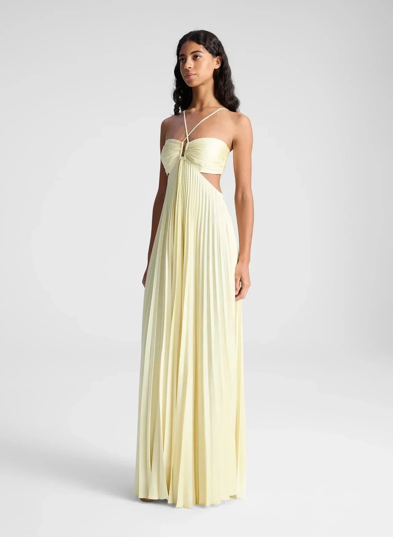 Alina | Fließendes Maxikleid mit Trägern