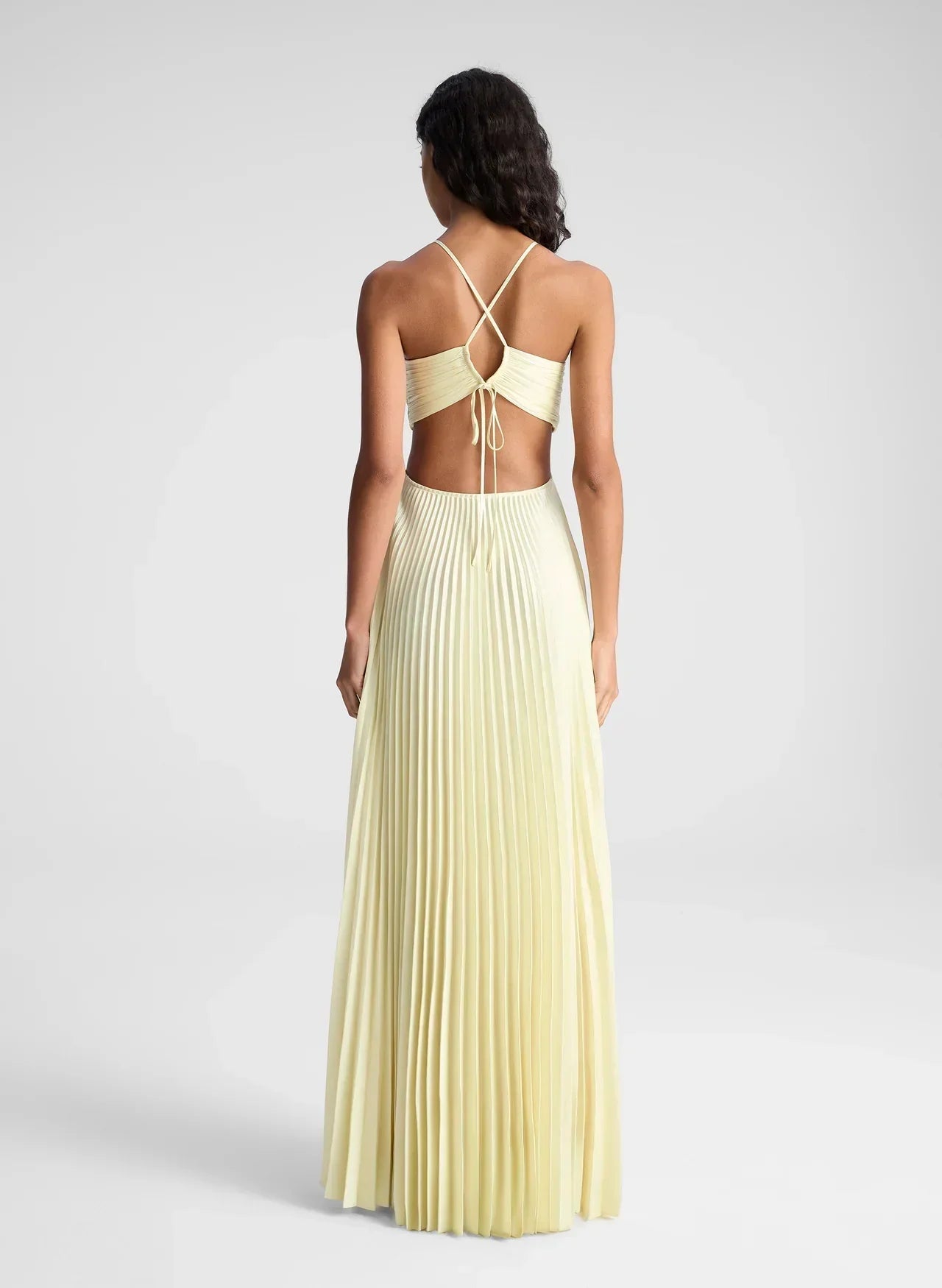 Alina | Fließendes Maxikleid mit Trägern