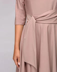 Mila | Midikleid mit Taillenbindung