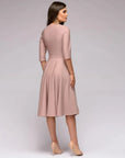 Mila | Midikleid mit Taillenbindung