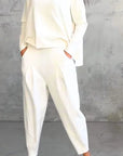 Elexia | 2-teiliges Damen-Streetwear-Set mit Bluse & Hose