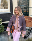Narella | Oversized Vintage-Steppjacke für Damen