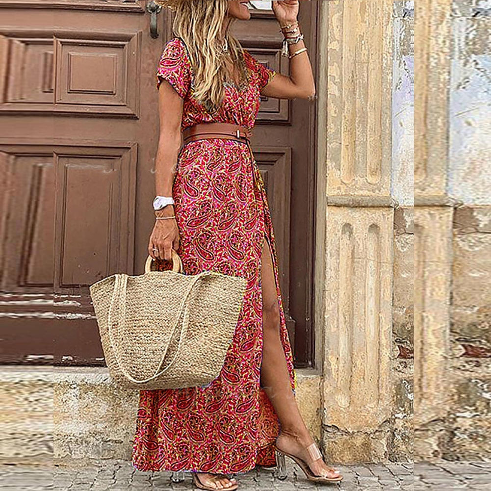 Amara | Bohemian Vintage Kleid für Damen