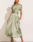 Maristella | Elegantes Damen-Abendkleid aus Satinseide