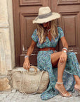 Amara | Bohemian Vintage Kleid für Damen