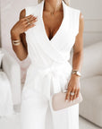 Viviane | Eleganter Ärmelloser Jumpsuit für Damen