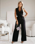 Viviane | Eleganter Ärmelloser Jumpsuit für Damen