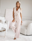 Viviane | Eleganter Ärmelloser Jumpsuit für Damen
