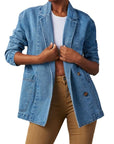 Talia | Damenblazer aus Denim
