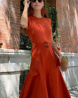 Marisse | Moderne Leinen-Sommerkleid für Damen