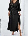 Velora | Elegantes V-Ausschnitt Kleid Damen