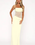 Celina | Figurbetontes Abend-Maxikleid
