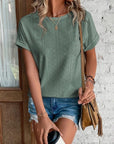 Elin | Leichtes T-Shirt mit modernen Details