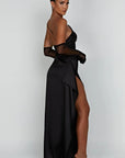 Selina | Satin-Abendkleid für Damen
