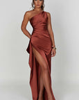 Selina | Satin-Abendkleid für Damen