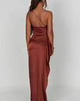 Selina | Satin-Abendkleid für Damen