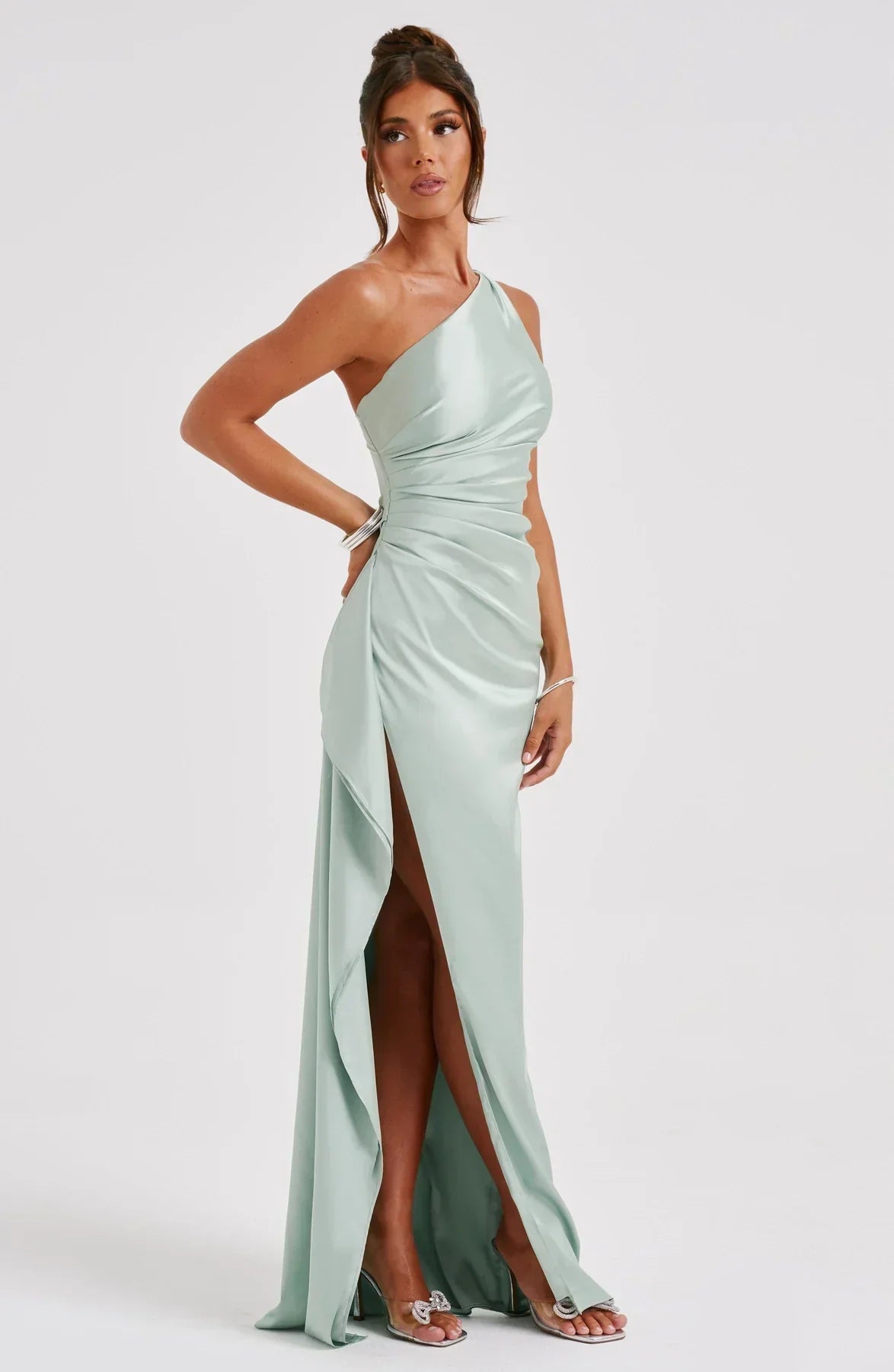Selina | Satin-Abendkleid für Damen