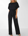 Isabelle | Jumpsuit mit weitem Bein