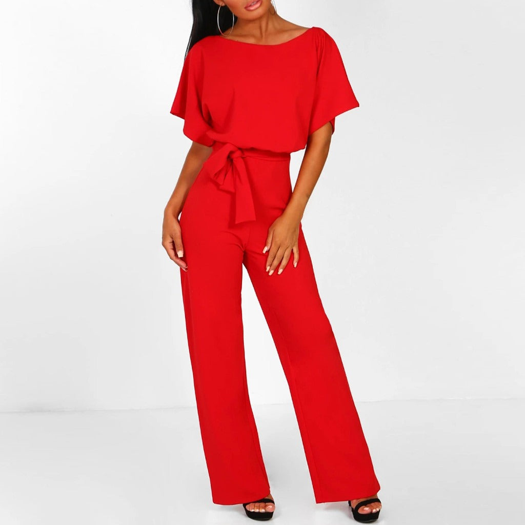 Isabelle | Jumpsuit mit weitem Bein