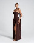 Soraya | Fließendes Maxikleid mit eleganter Silhouette