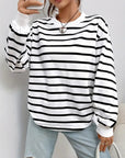 Nevena | Gestreiftes Casual-Sweatshirt für Damen
