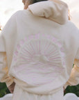 Liora | Hoodie mit Sonnenuntergangs-Print