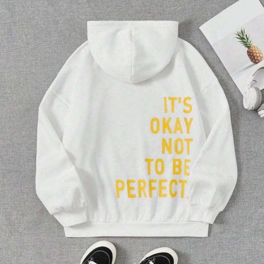 Milora | Damen Oversized Hoodie mit Statement-Print