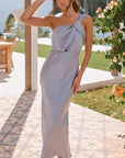 Valentina | Maxikleid mit One-Shoulder-Design für Damen