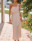 Valentina | Maxikleid mit One-Shoulder-Design für Damen
