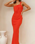 Valentina | Maxikleid mit One-Shoulder-Design für Damen