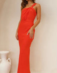 Valentina | Maxikleid mit One-Shoulder-Design für Damen