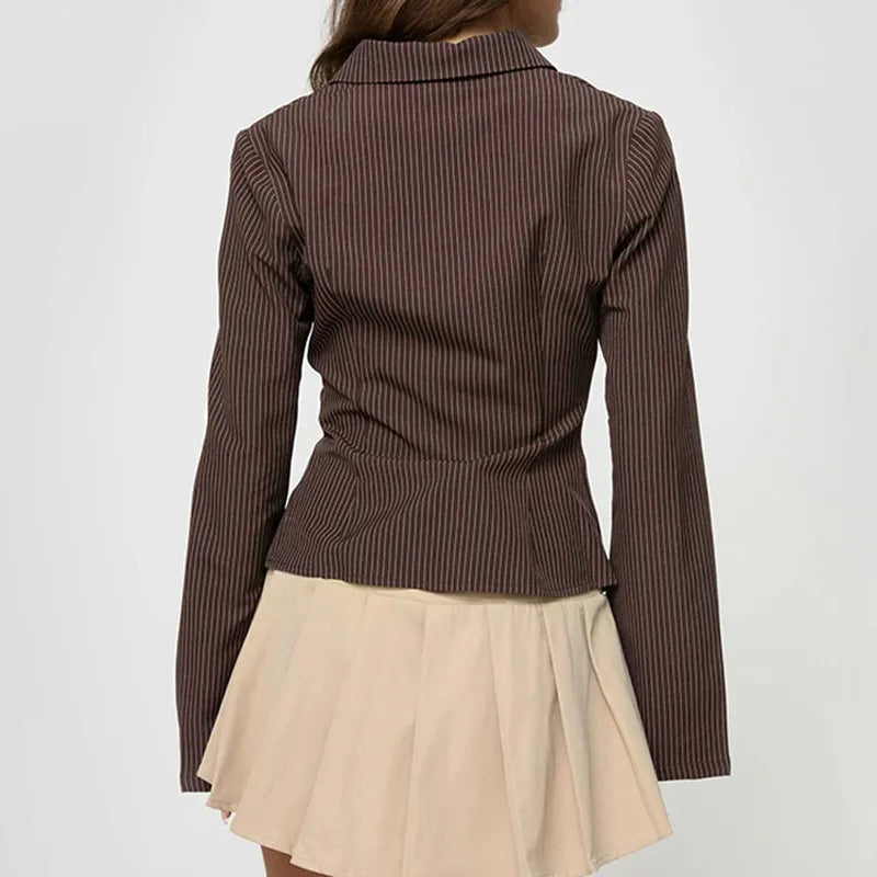 Éliane | Vintage-Bluse mit klassischem Kragen