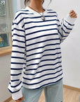 Nevena | Gestreiftes Casual-Sweatshirt für Damen