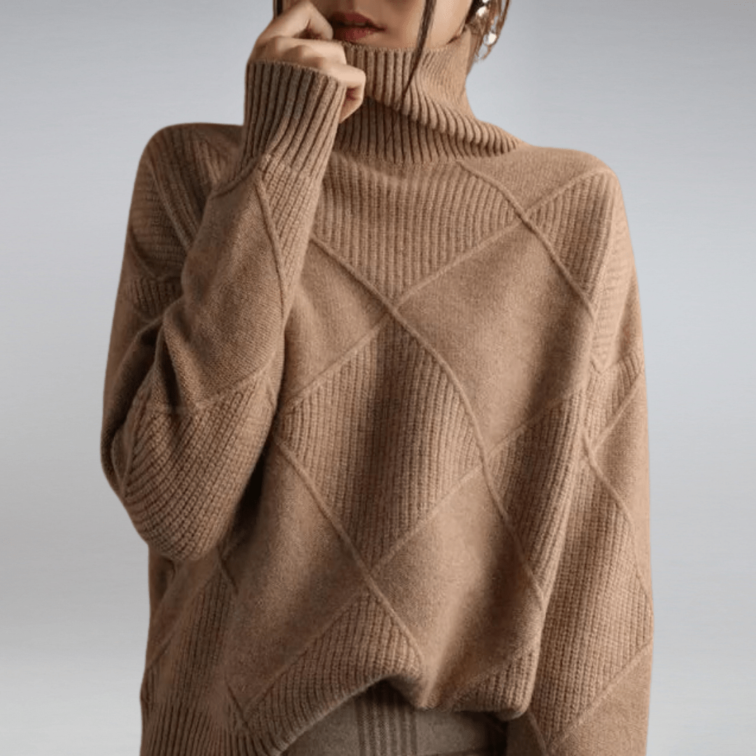 Mara | Trendiger Rollkragenpullover für Damen