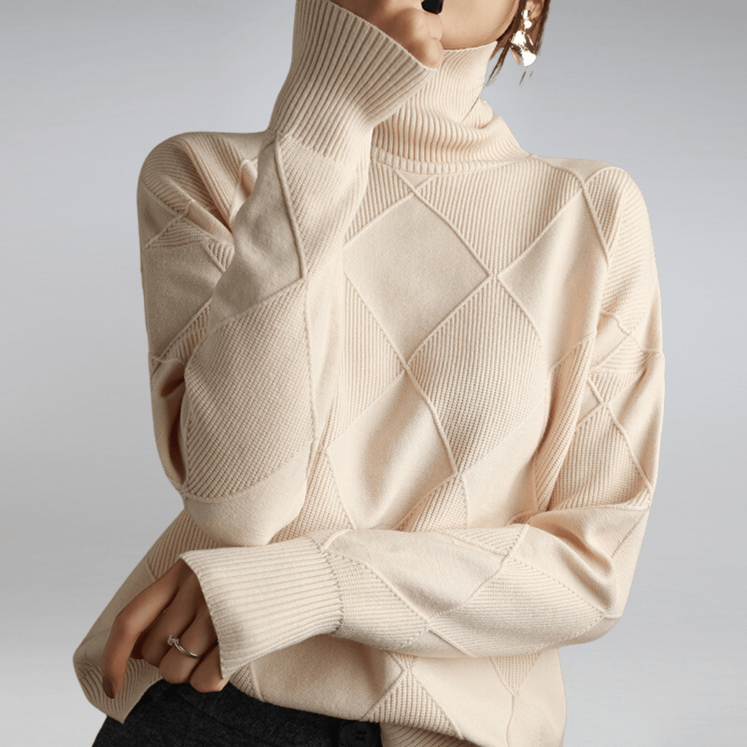 Mara | Trendiger Rollkragenpullover für Damen