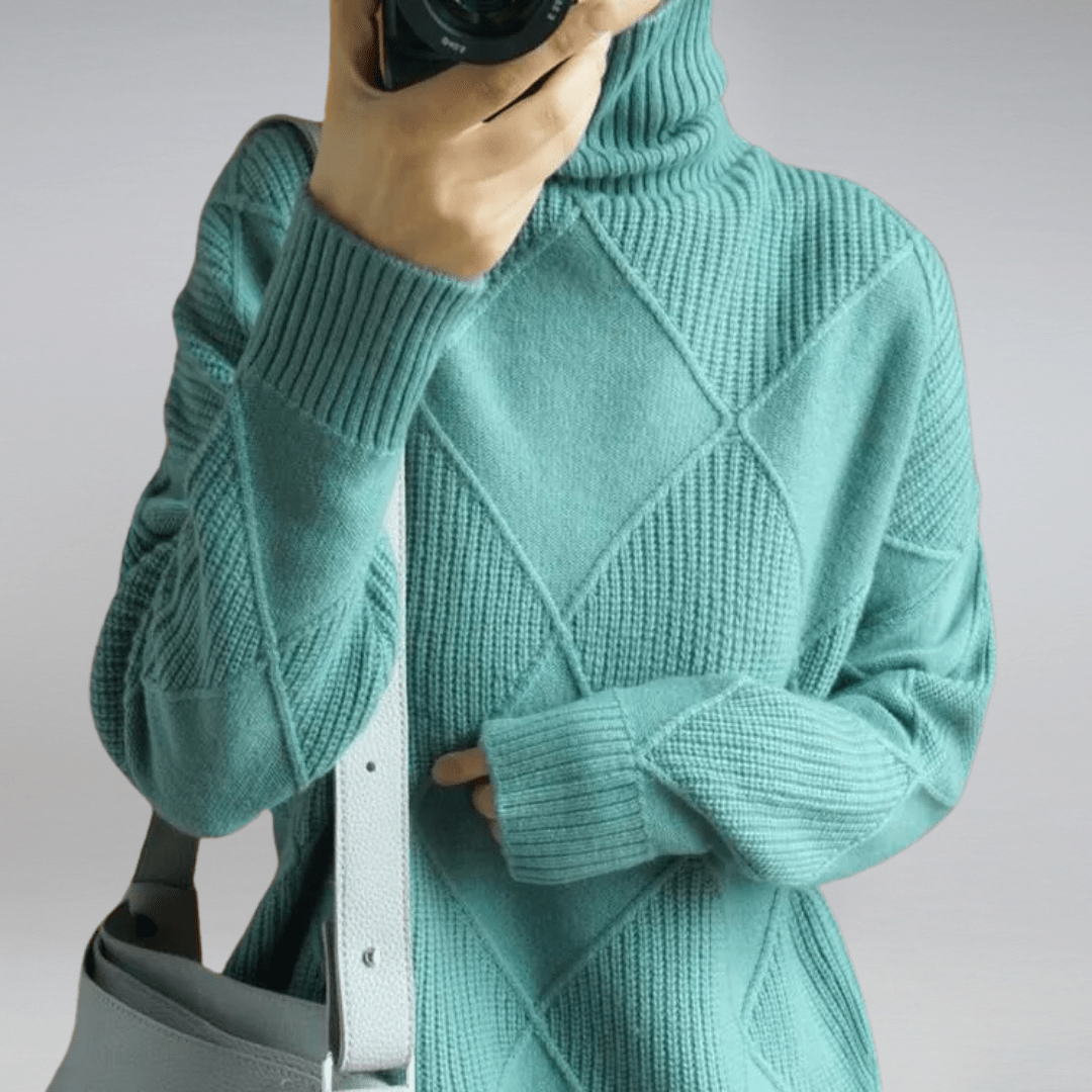 Mara | Trendiger Rollkragenpullover für Damen