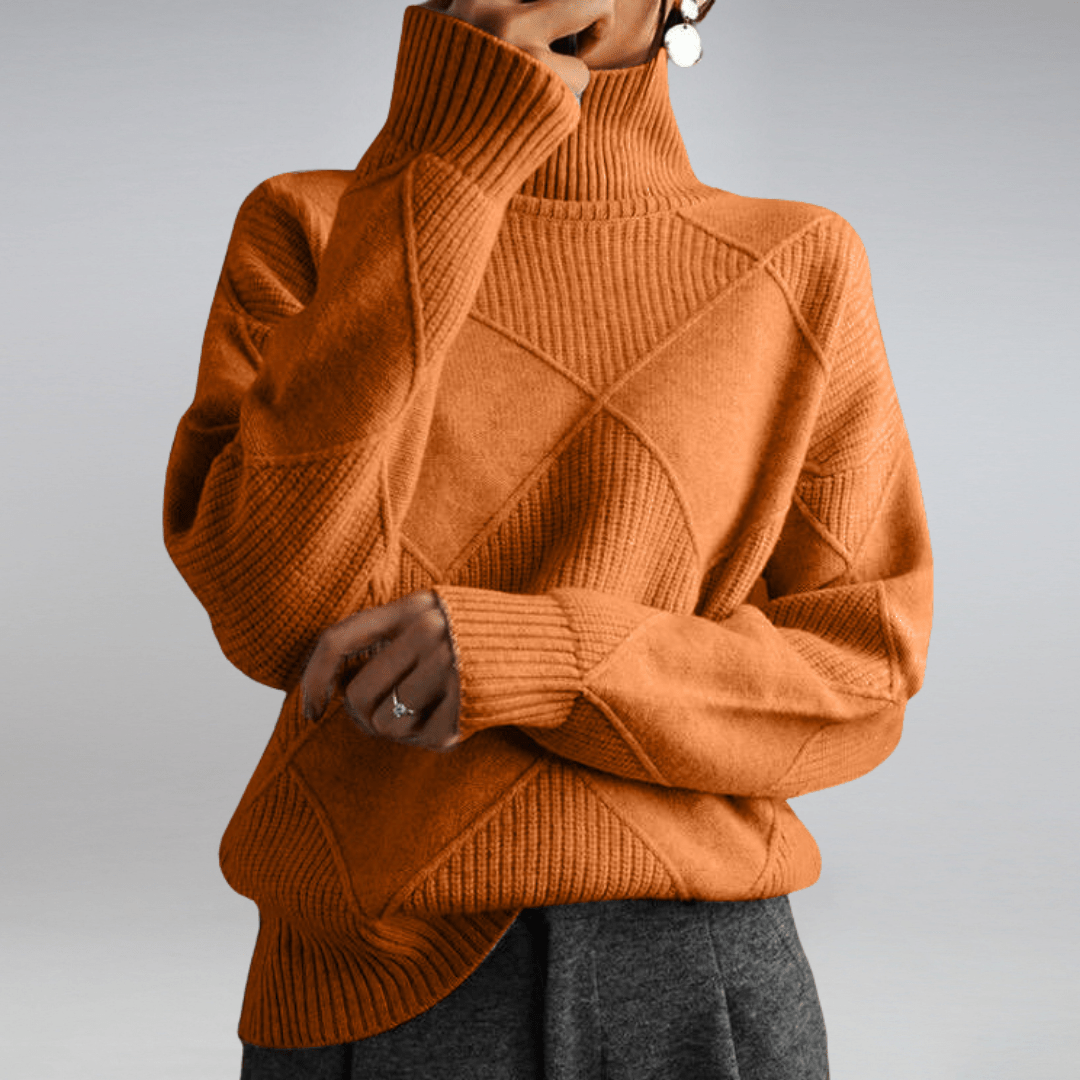 Mara | Trendiger Rollkragenpullover für Damen