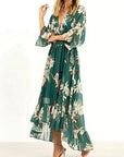 Amira | Elegantes Rüschenkleid mit Taillenband