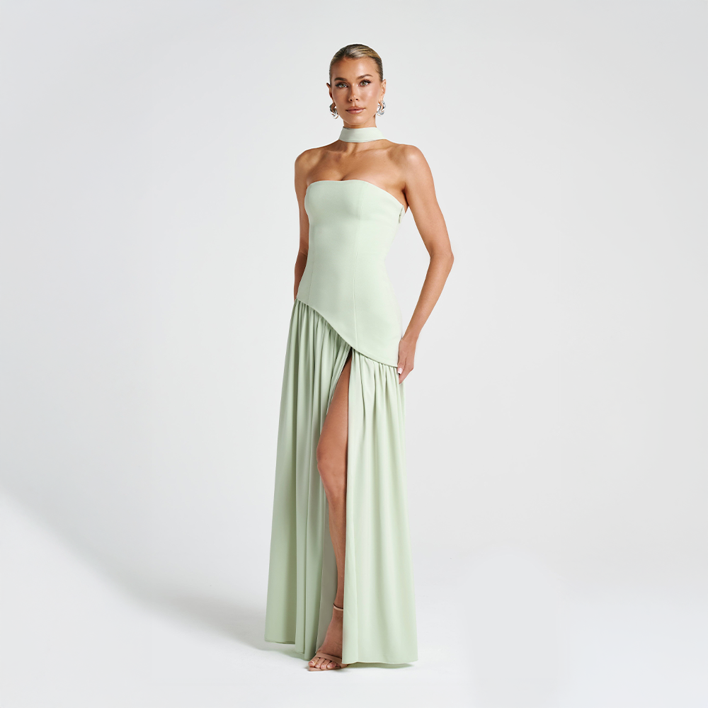 Soraya | Fließendes Maxikleid mit eleganter Silhouette