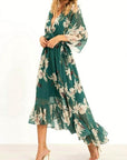 Amira | Elegantes Rüschenkleid mit Taillenband