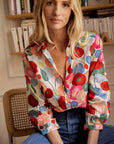 Nina | Bluse mit verspieltem Blumenprint