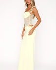 Celina | Figurbetontes Abend-Maxikleid