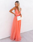 Mirella | Romantisches Maxikleid mit Volants für Damen